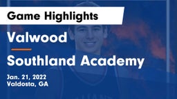 Valwood  vs Southland Academy Game Highlights - Jan. 21, 2022
