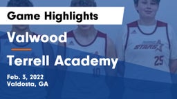Valwood  vs Terrell Academy  Game Highlights - Feb. 3, 2022