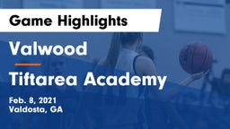 Valwood  vs Tiftarea Academy  Game Highlights - Feb. 8, 2021