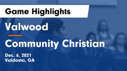 Valwood  vs Community Christian Game Highlights - Dec. 6, 2021