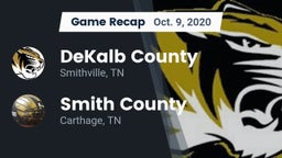 Recap: DeKalb County  vs. Smith County  2020