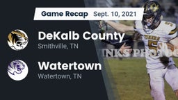 Recap: DeKalb County  vs. Watertown  2021