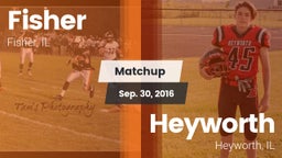 Matchup: Fisher vs. Heyworth  2016