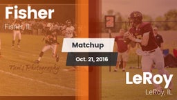 Matchup: Fisher vs. LeRoy  2016