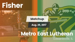 Matchup: Fisher vs. Metro East Lutheran  2017