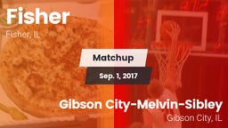 Matchup: Fisher vs. Gibson City-Melvin-Sibley  2017