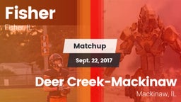 Matchup: Fisher vs. Deer Creek-Mackinaw  2017