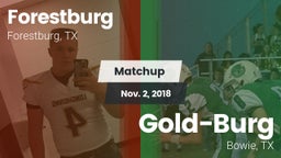 Matchup: Forestburg vs. Gold-Burg  2018