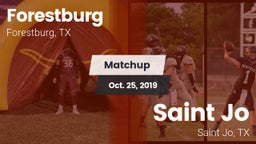 Matchup: Forestburg vs. Saint Jo  2019