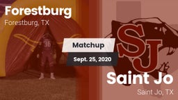 Matchup: Forestburg vs. Saint Jo  2020