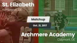 Matchup: St. Elizabeth vs. Archmere Academy  2017