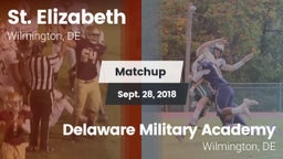 Matchup: St. Elizabeth vs. Delaware Military Academy  2018