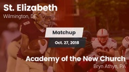 Matchup: St. Elizabeth vs. Academy of the New Church  2018