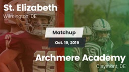 Matchup: St. Elizabeth vs. Archmere Academy  2019