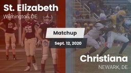 Matchup: St. Elizabeth vs. Christiana  2020