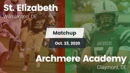Matchup: St. Elizabeth vs. Archmere Academy  2020