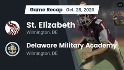 Recap: St. Elizabeth  vs. Delaware Military Academy  2020