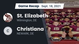 Recap: St. Elizabeth  vs. Christiana  2021