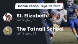 Recap: St. Elizabeth  vs. The Tatnall School 2022