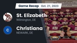 Recap: St. Elizabeth  vs. Christiana  2023