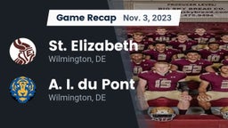 Recap: St. Elizabeth  vs. A. I. du Pont  2023