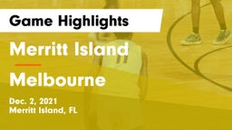 Merritt Island  vs Melbourne  Game Highlights - Dec. 2, 2021