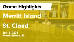 Merritt Island  vs St. Cloud  Game Highlights - Jan. 5, 2024