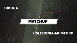Matchup: Livonia vs. Caledonia-Mumford  2016