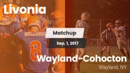 Matchup: Livonia vs. Wayland-Cohocton  2017