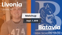 Matchup: Livonia vs. Batavia 2018