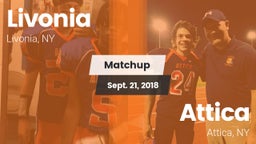 Matchup: Livonia vs. Attica  2018