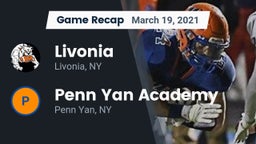 Recap: Livonia  vs. Penn Yan Academy  2021