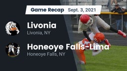 Recap: Livonia  vs. Honeoye Falls-Lima  2021