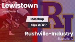 Matchup: Lewistown vs. Rushville-Industry  2017