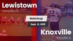 Matchup: Lewistown vs. Knoxville  2018