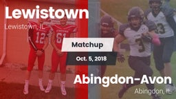 Matchup: Lewistown vs. Abingdon-Avon  2018