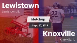 Matchup: Lewistown vs. Knoxville  2019