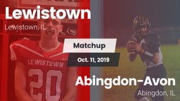 Matchup: Lewistown vs. Abingdon-Avon  2019