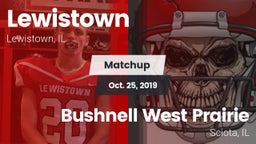 Matchup: Lewistown vs. Bushnell West Prairie 2019