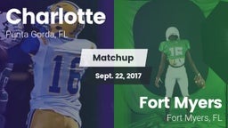 Matchup: Charlotte vs. Fort Myers  2017