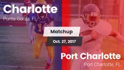 Matchup: Charlotte vs. Port Charlotte  2017
