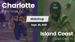 Matchup: Charlotte vs. Island Coast  2018