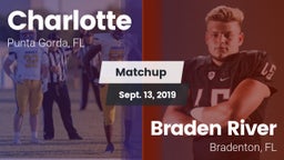 Matchup: Charlotte vs. Braden River  2019