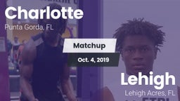 Matchup: Charlotte vs. Lehigh  2019
