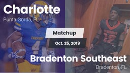 Matchup: Charlotte vs. Bradenton Southeast 2019