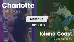 Matchup: Charlotte vs. Island Coast  2019