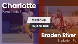 Matchup: Charlotte vs. Braden River  2020