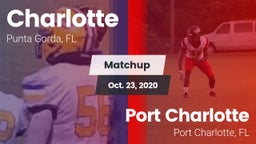 Matchup: Charlotte vs. Port Charlotte  2020