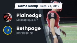 Recap: Plainedge  vs. Bethpage  2019