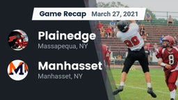 Recap: Plainedge  vs. Manhasset  2021